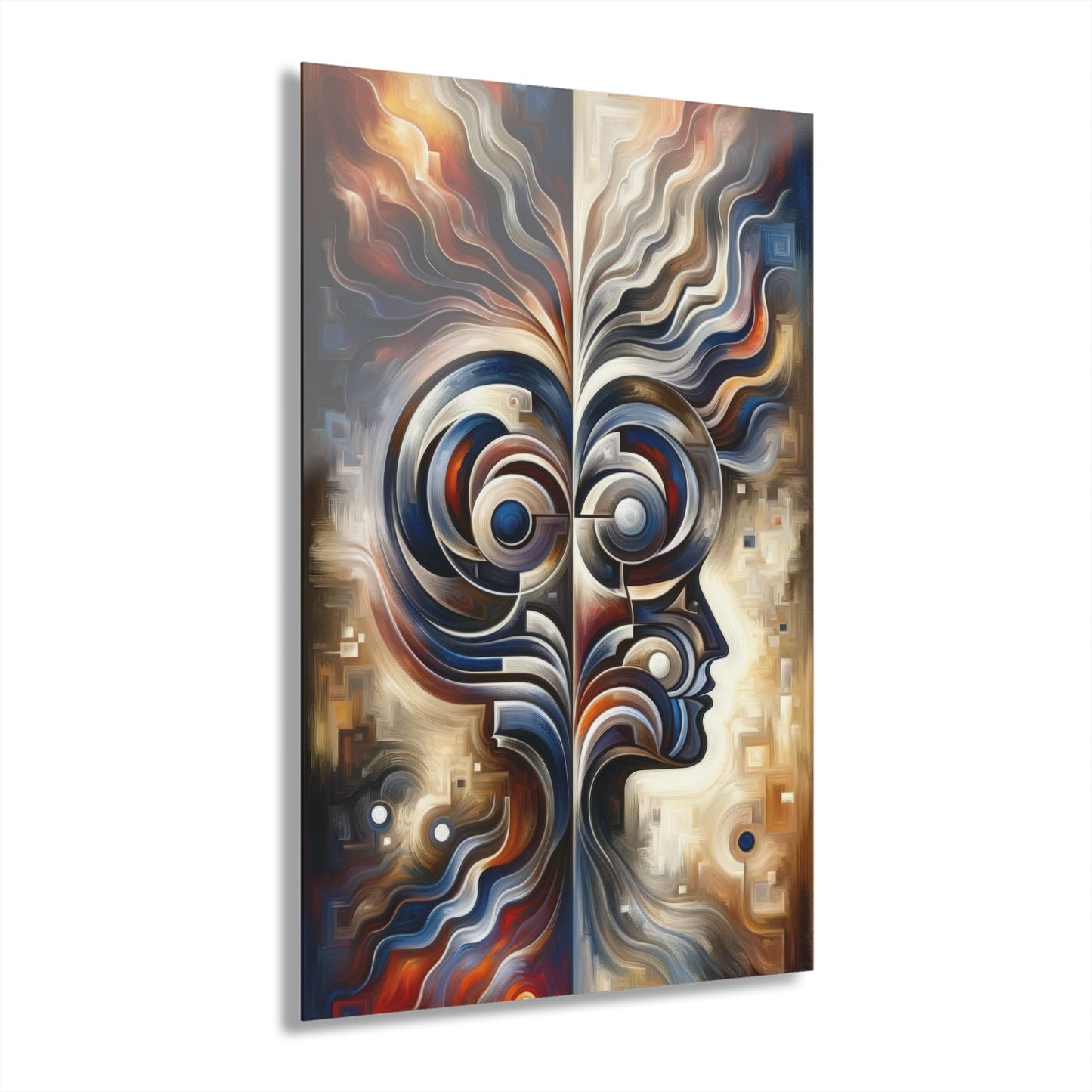 Wisdom Confluence Tachism Acrylic Prints (French Cleat Hanging) - ATUH.ART