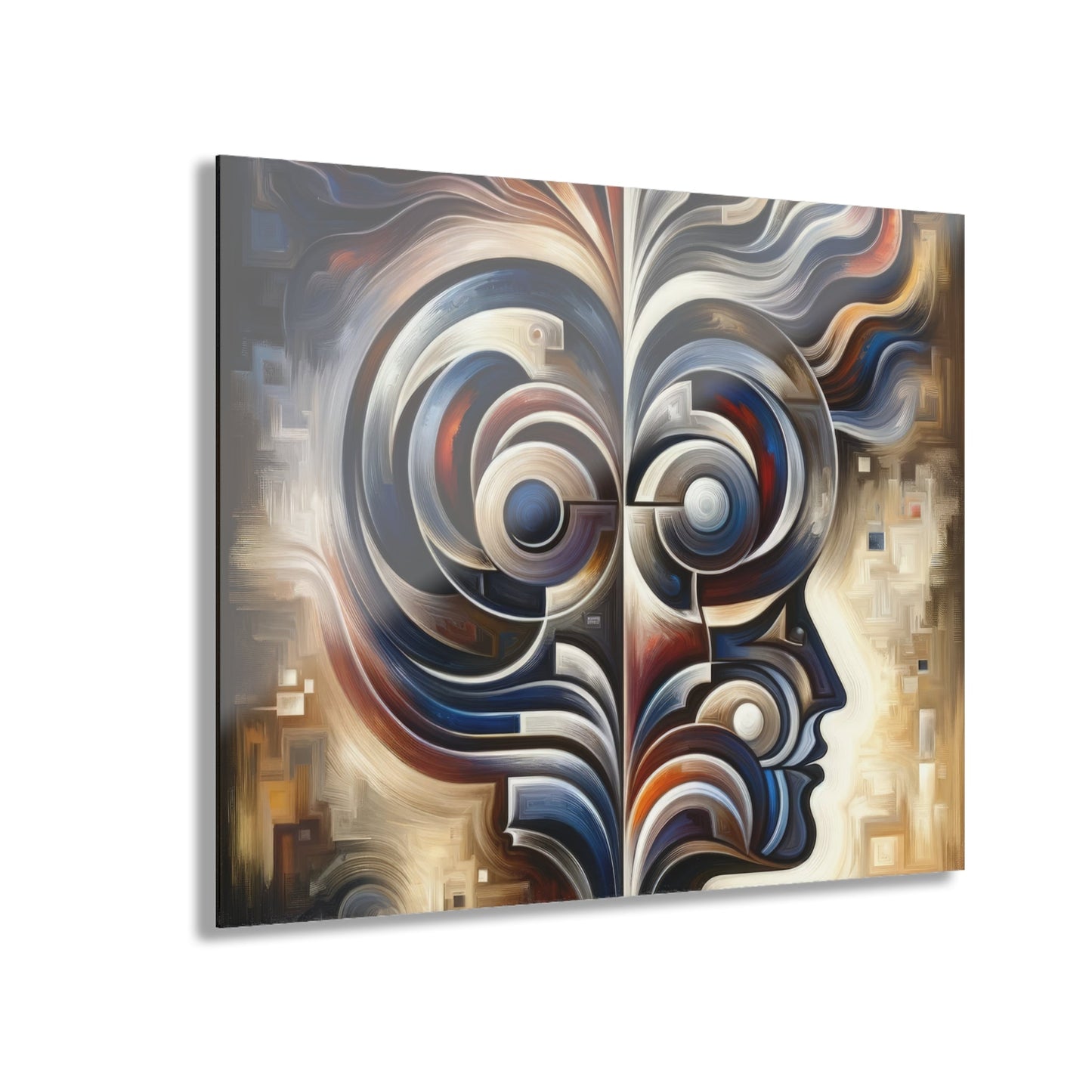 Wisdom Confluence Tachism Acrylic Prints (French Cleat Hanging) - ATUH.ART