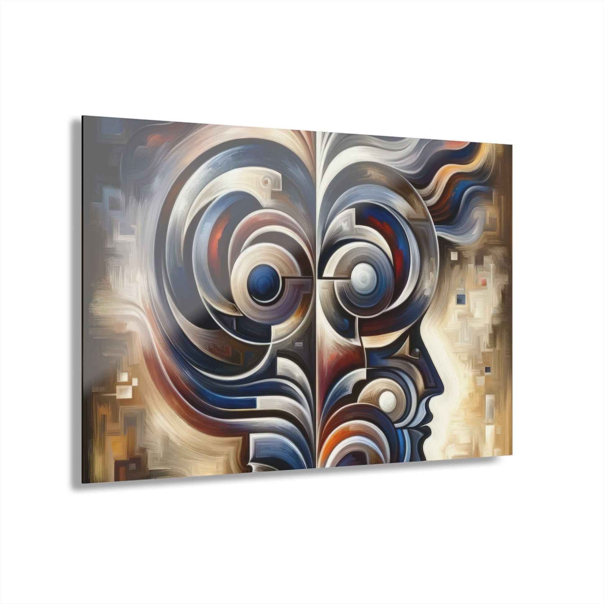 Wisdom Confluence Tachism Acrylic Prints (French Cleat Hanging) - ATUH.ART