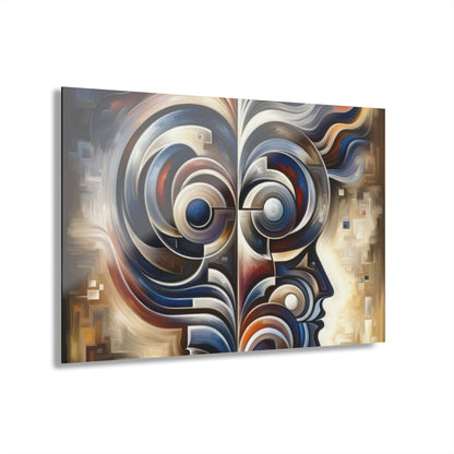 Wisdom Confluence Tachism Acrylic Prints (French Cleat Hanging) - ATUH.ART