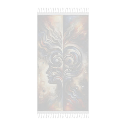 Wisdom Confluence Tachism Boho Beach Cloth - ATUH.ART