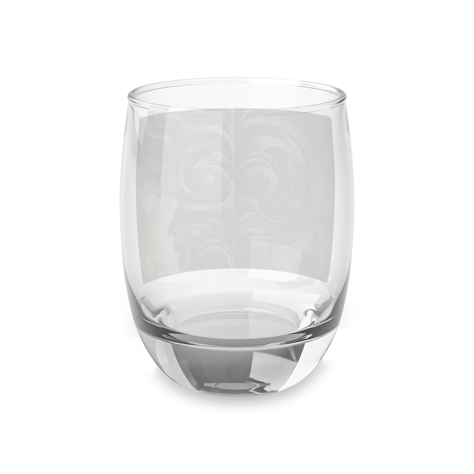 Wisdom Confluence Tachism Whiskey Glass - ATUH.ART