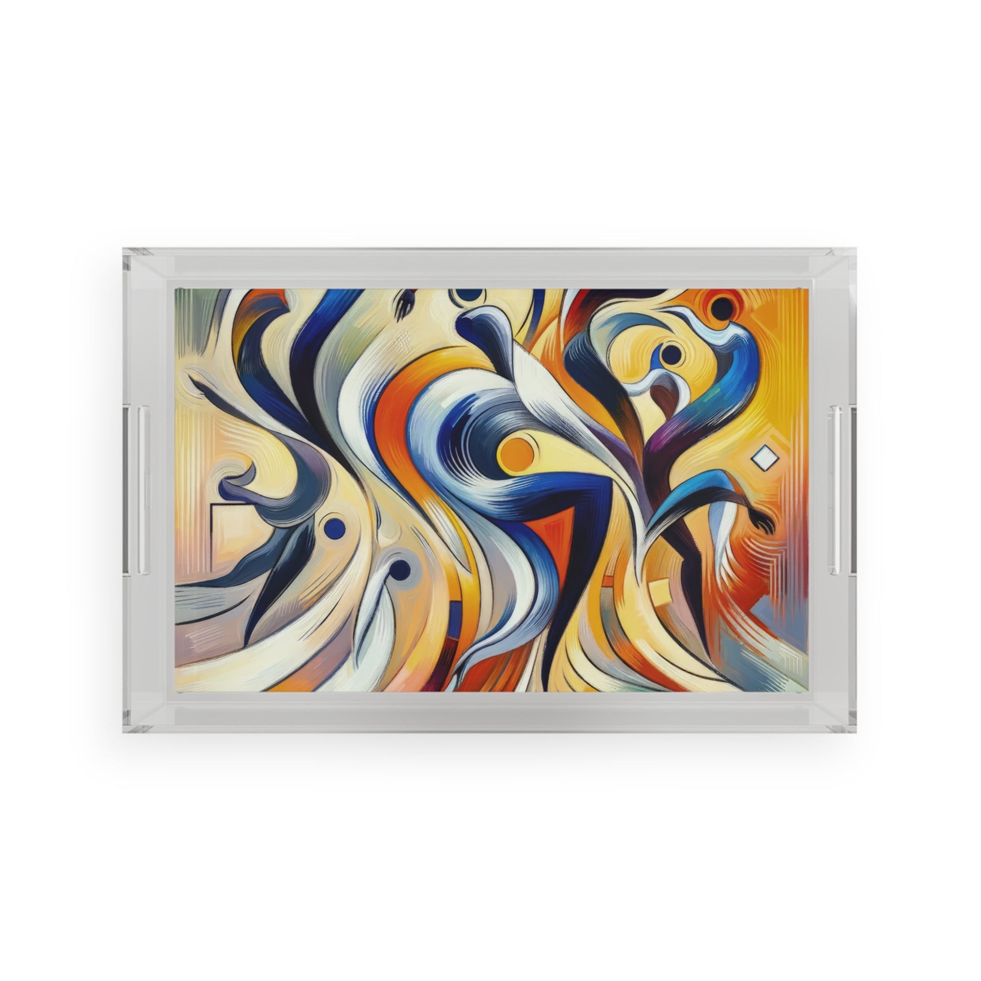 Wisdom Dance Inquiry Acrylic Serving Tray - ATUH.ART