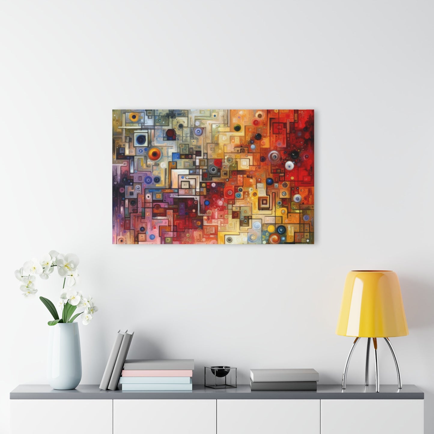 Witty Conversation Tapestry Acrylic Prints (French Cleat Hanging) - ATUH.ART
