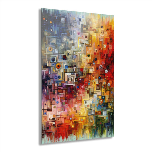 Witty Conversation Tapestry Acrylic Prints (French Cleat Hanging) - ATUH.ART