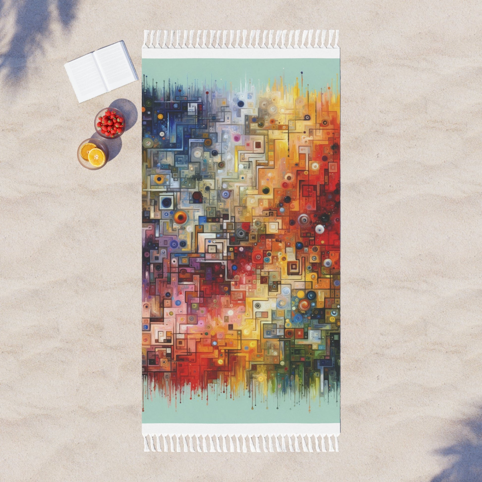 Witty Conversation Tapestry Boho Beach Cloth - ATUH.ART