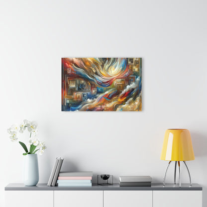 Woven Progress Tapestry Acrylic Prints (French Cleat Hanging) - ATUH.ART