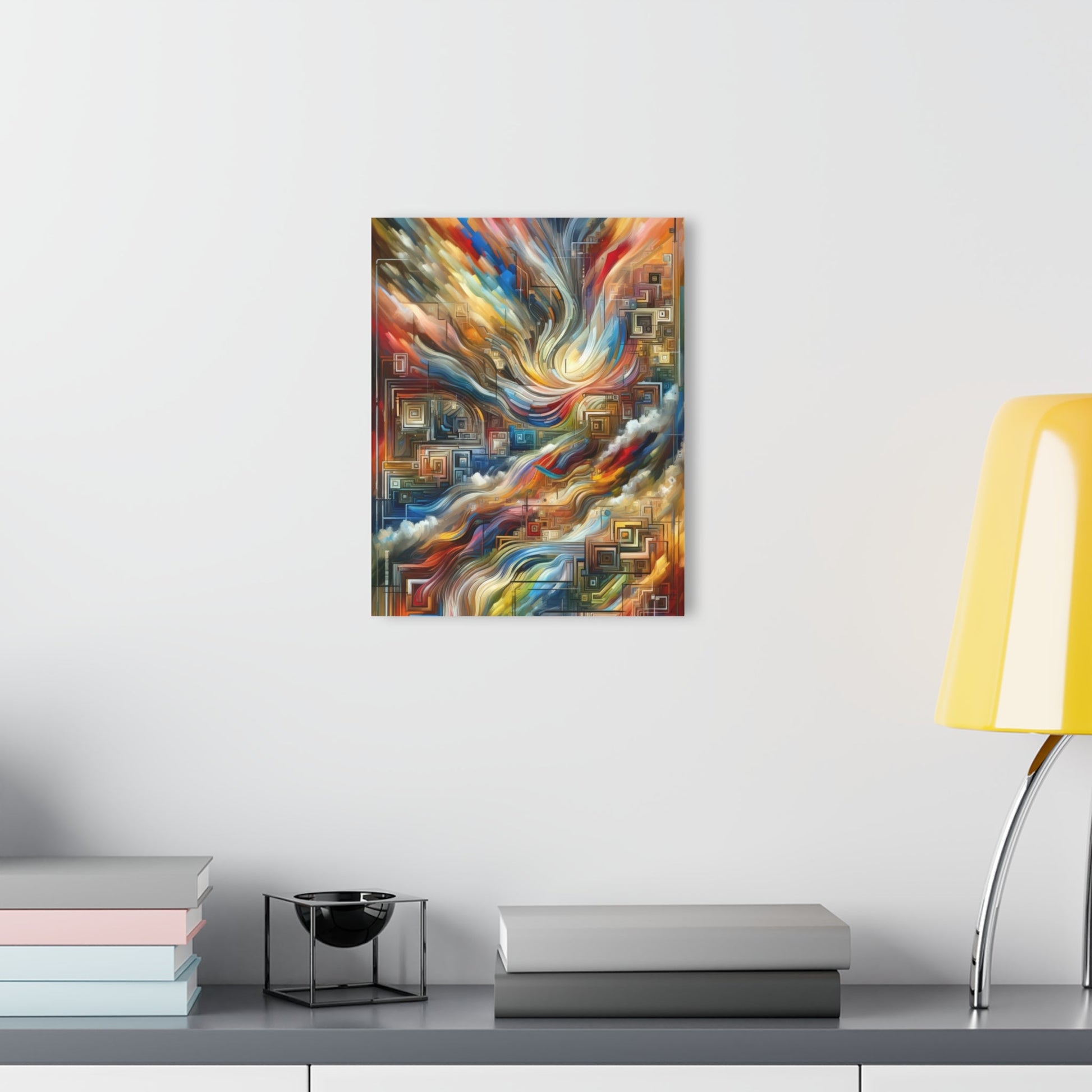 Woven Progress Tapestry Acrylic Prints (French Cleat Hanging) - ATUH.ART