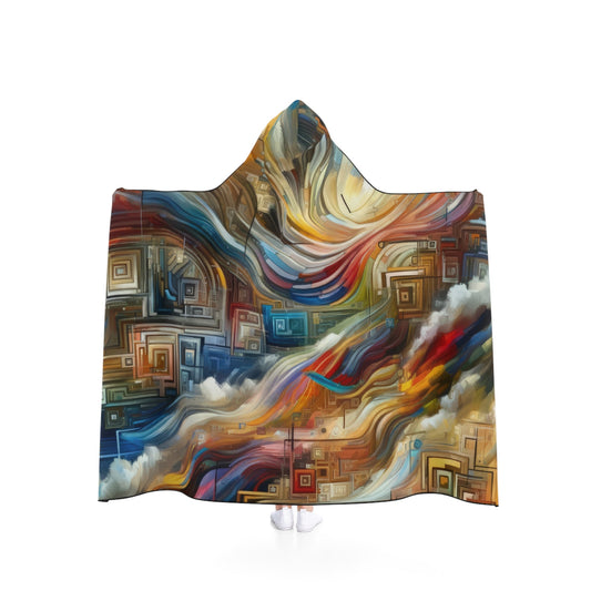 Woven Progress Tapestry Hooded Blanket - ATUH.ART