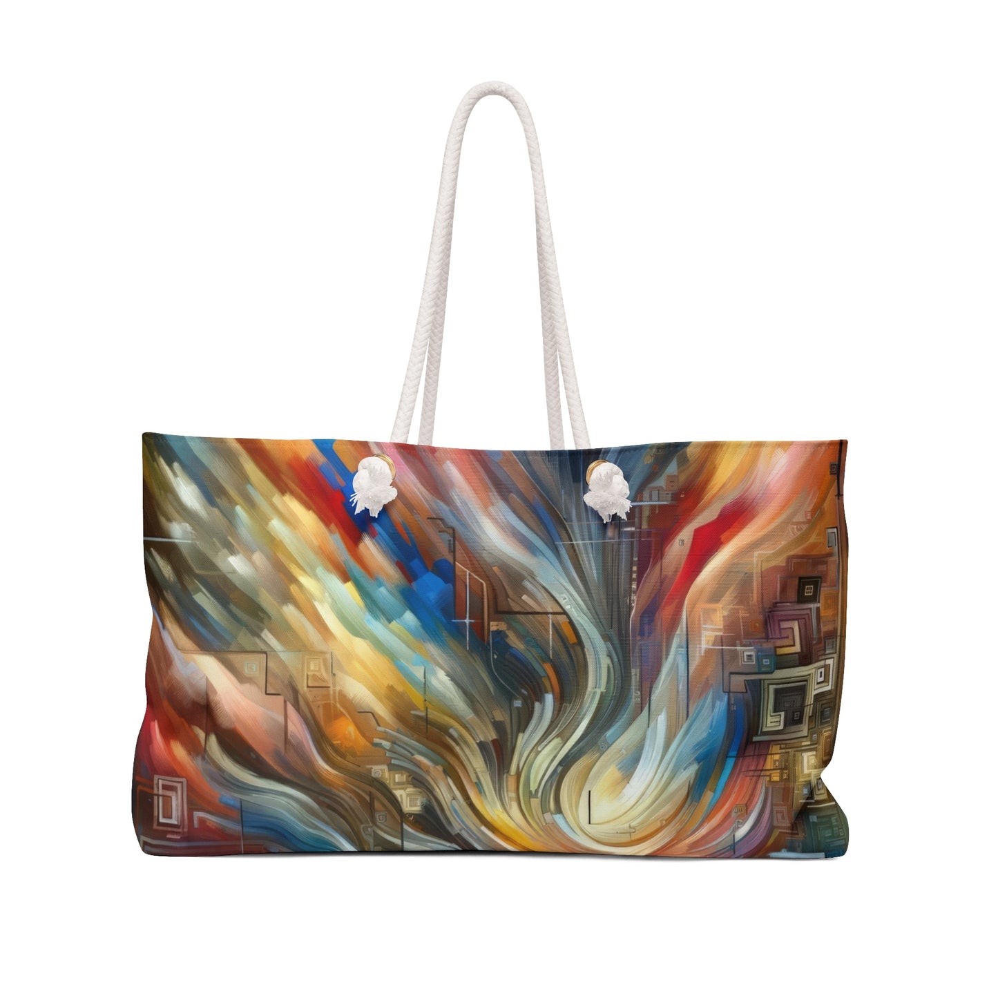 Woven Progress Tapestry Weekender Bag - ATUH.ART