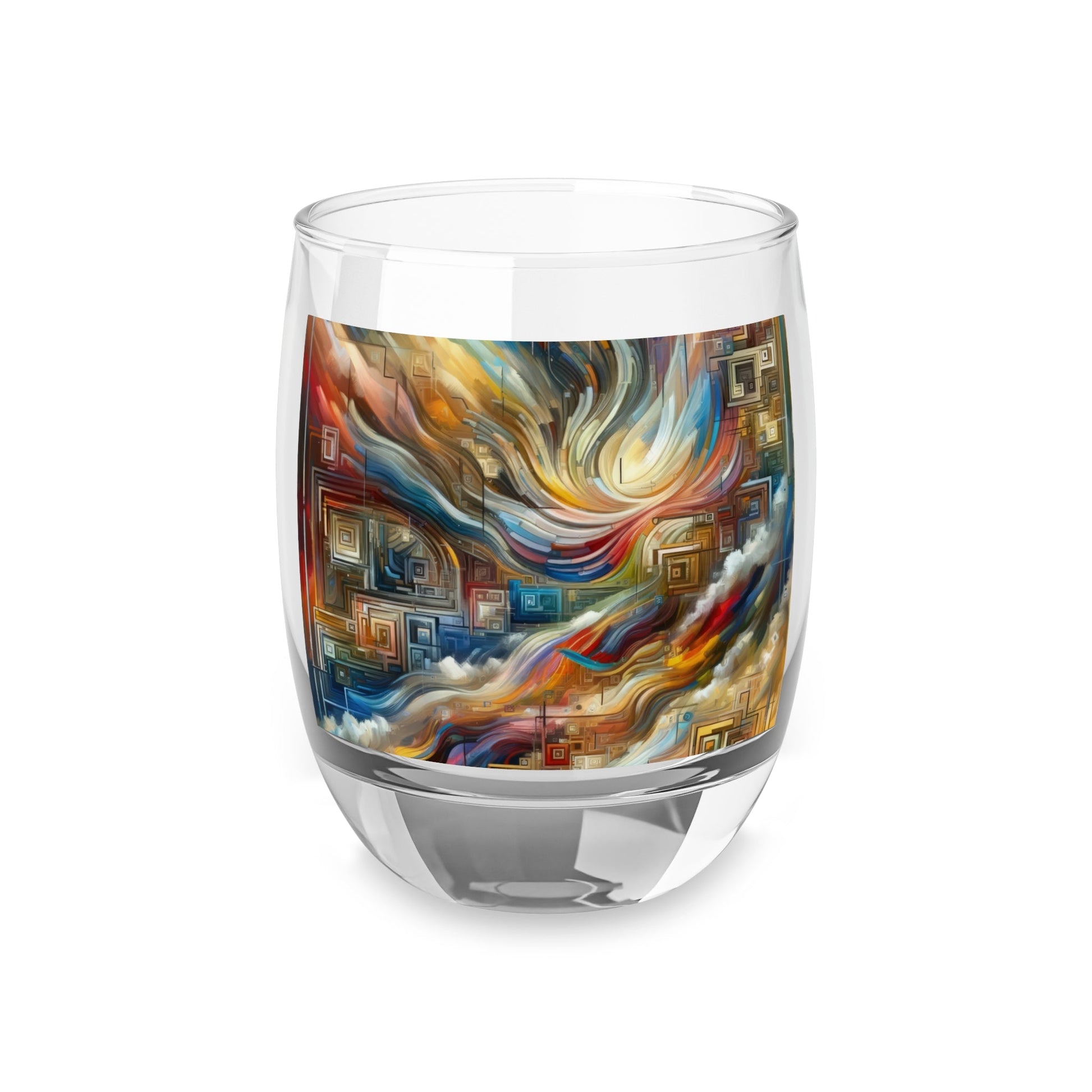 Woven Progress Tapestry Whiskey Glass - ATUH.ART